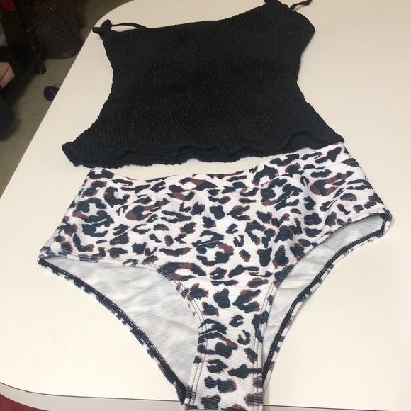 2 piece swim suit tankini size M - Picture 4 of 8